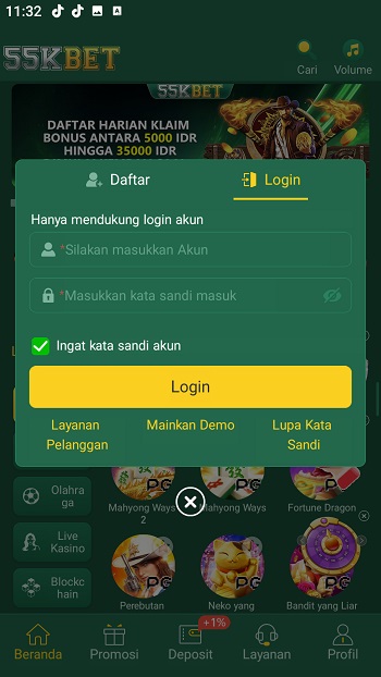 55KBET APK screenshot