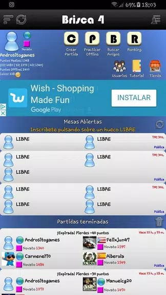 Brisca 4 screenshot
