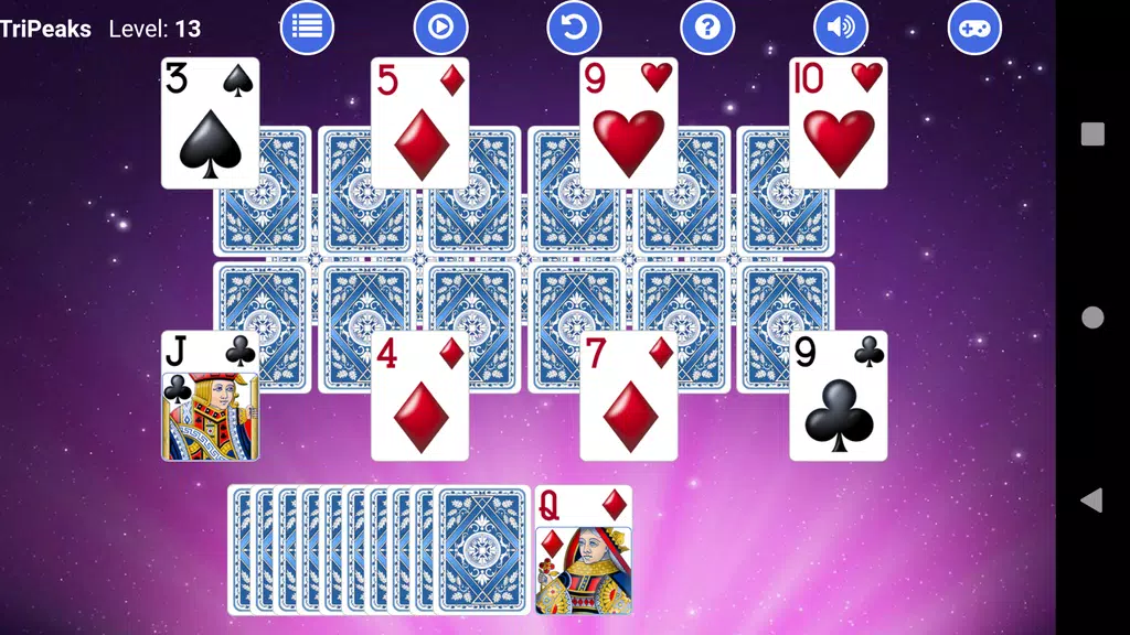 TriPeaks Solitaire X screenshot