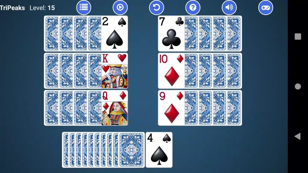 TriPeaks Solitaire X screenshot