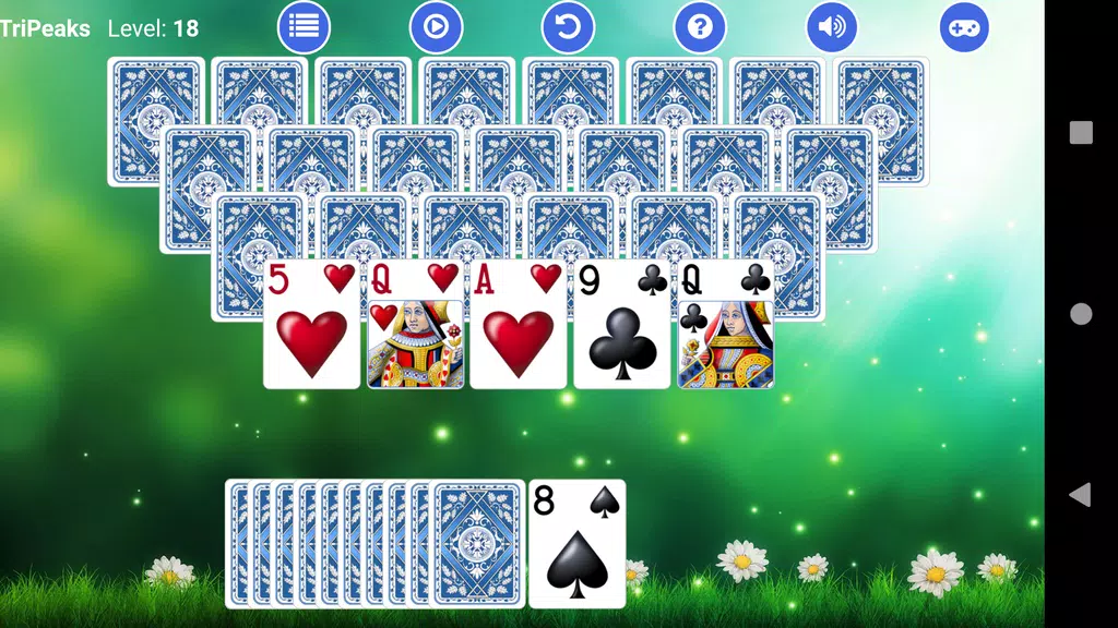 TriPeaks Solitaire X screenshot