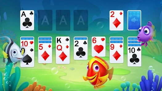Solitaire 3D Fish screenshot