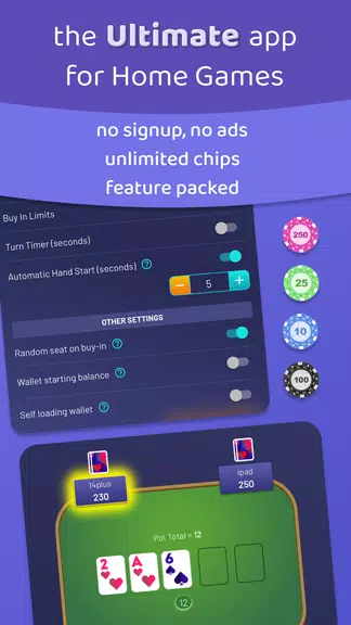Poker 4 Friends: Chips of Fury screenshot