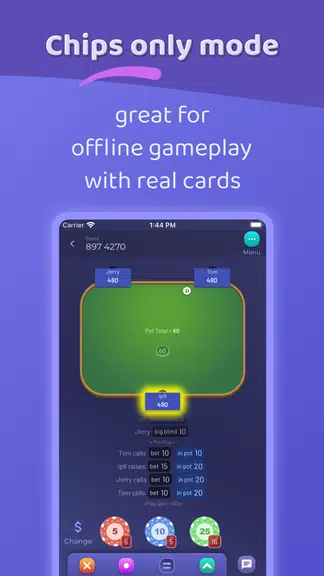 Poker 4 Friends: Chips of Fury screenshot