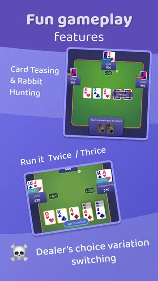 Poker 4 Friends: Chips of Fury screenshot