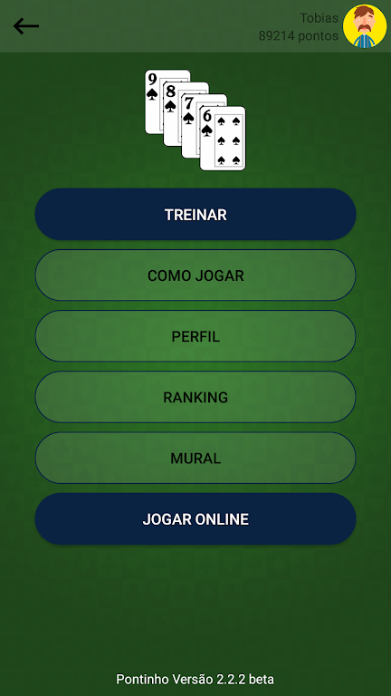 Pontinho - Jogo de Cartas Online screenshot