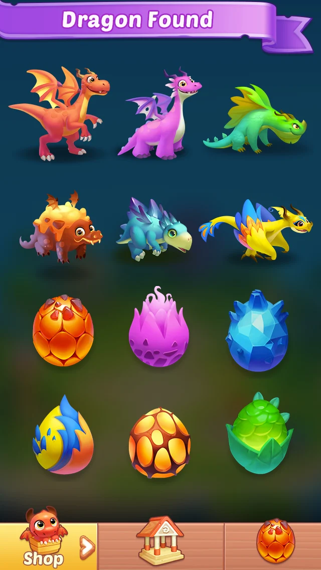 Solitaire Dragons screenshot