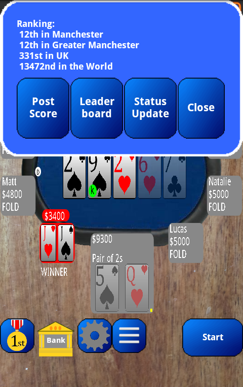 PlayTexas Hold'em Poker screenshot