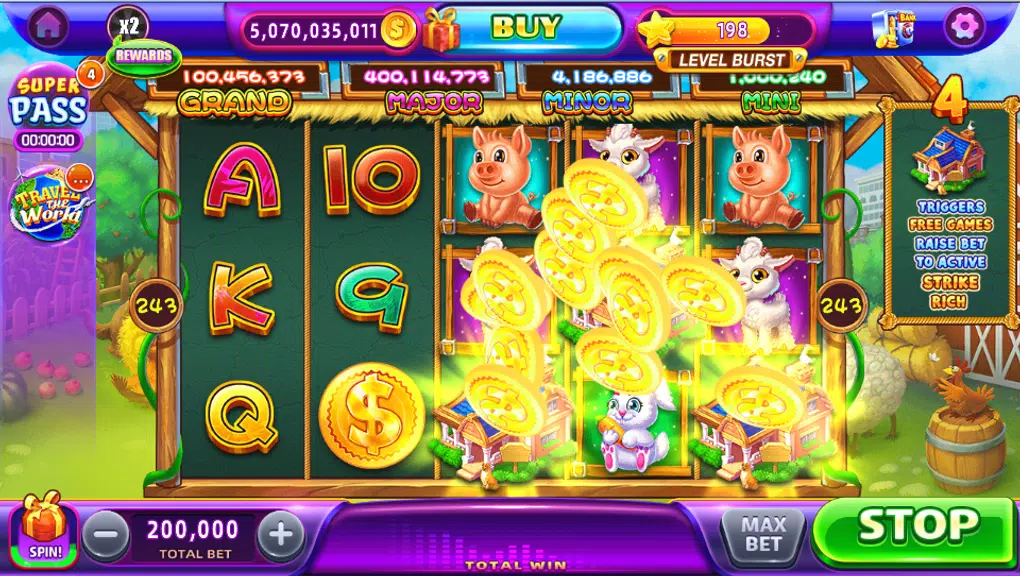 Cash Storm-Casino Slot Machine APK screenshot