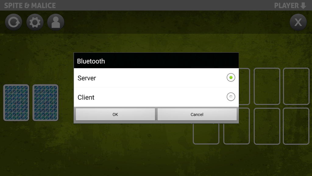 spite and malice card game screenshot