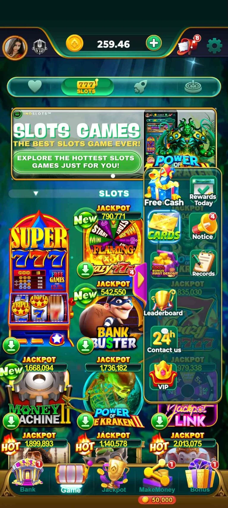 IND Slots screenshot