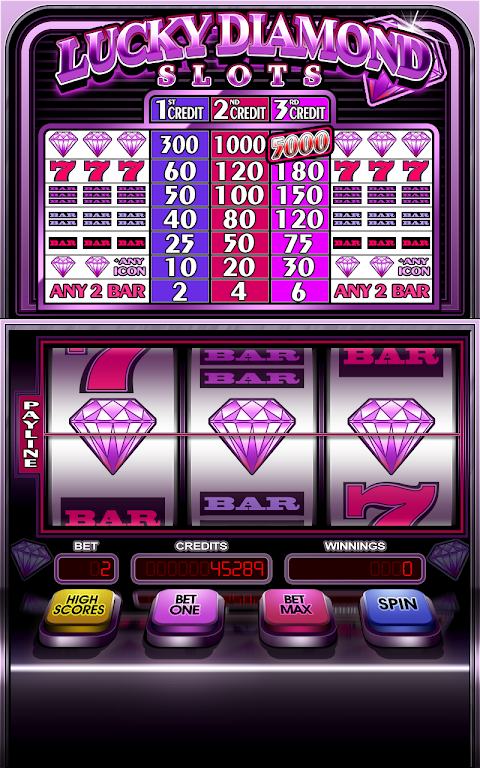 Lucky Diamond Slots screenshot