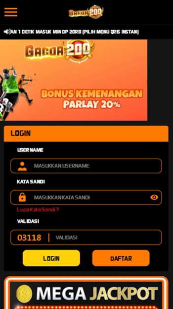 Gacor200 screenshot