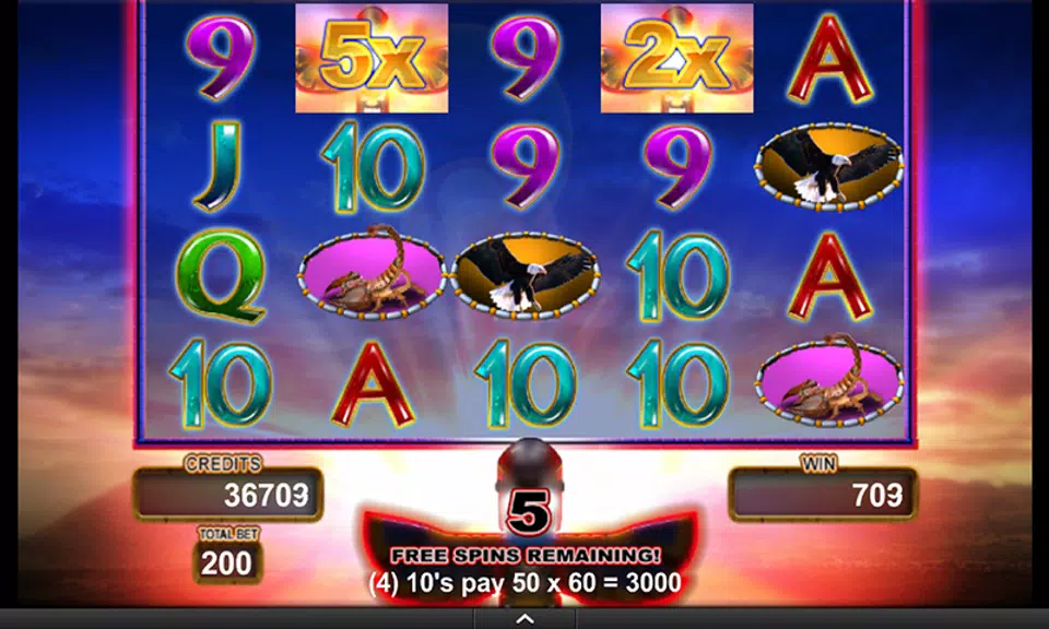 Buffalo Gold Slot Machine FREE screenshot