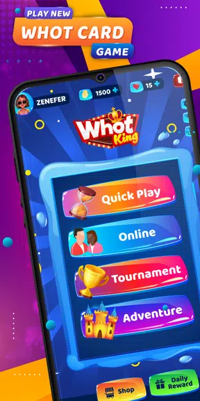 Whot King screenshot