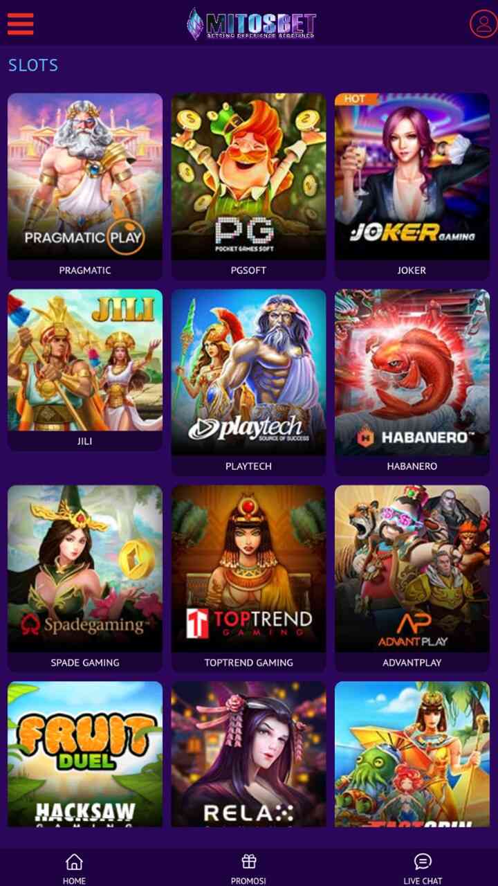 Mitosbet screenshot