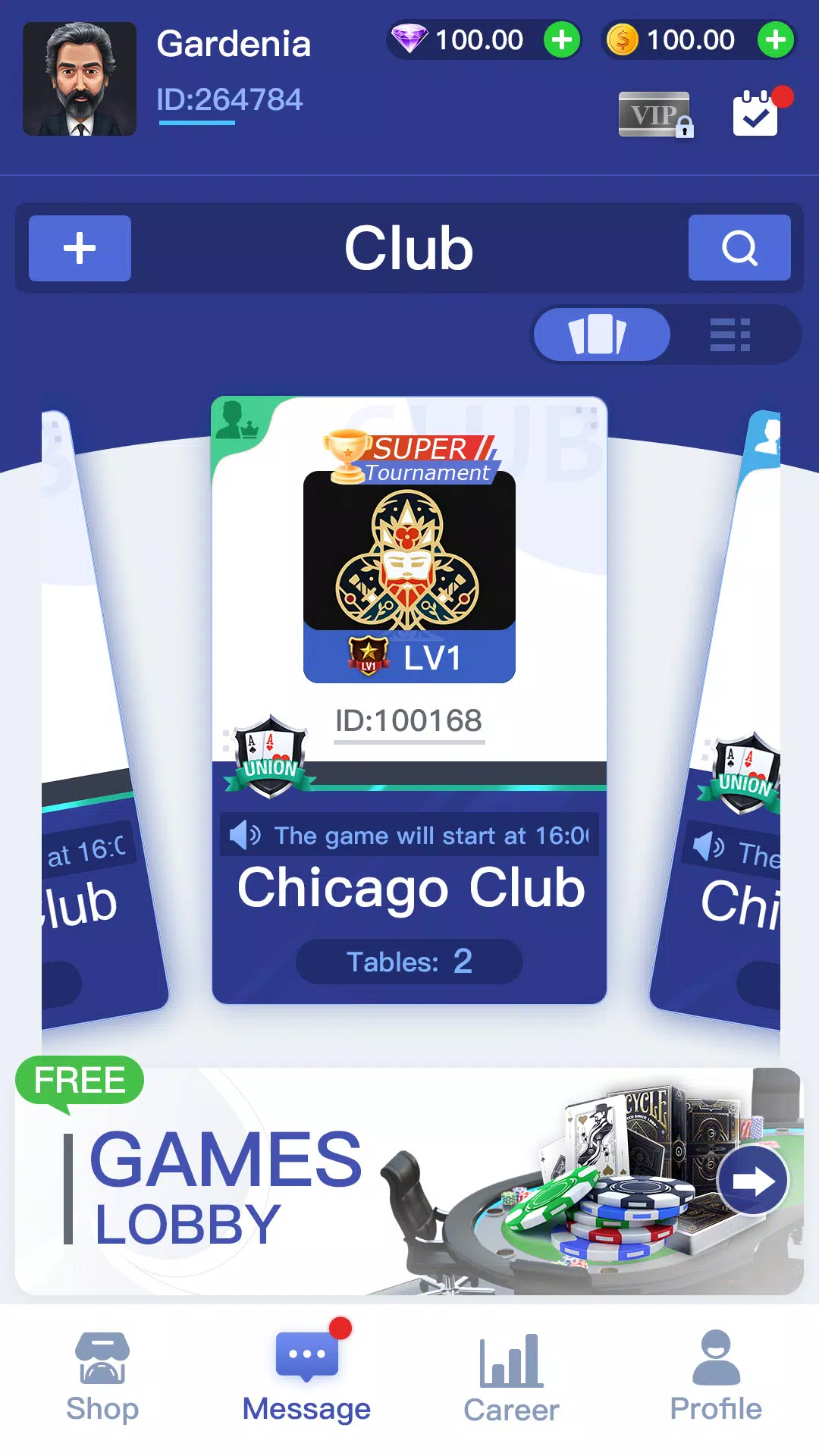 Poker Hub App screenshot