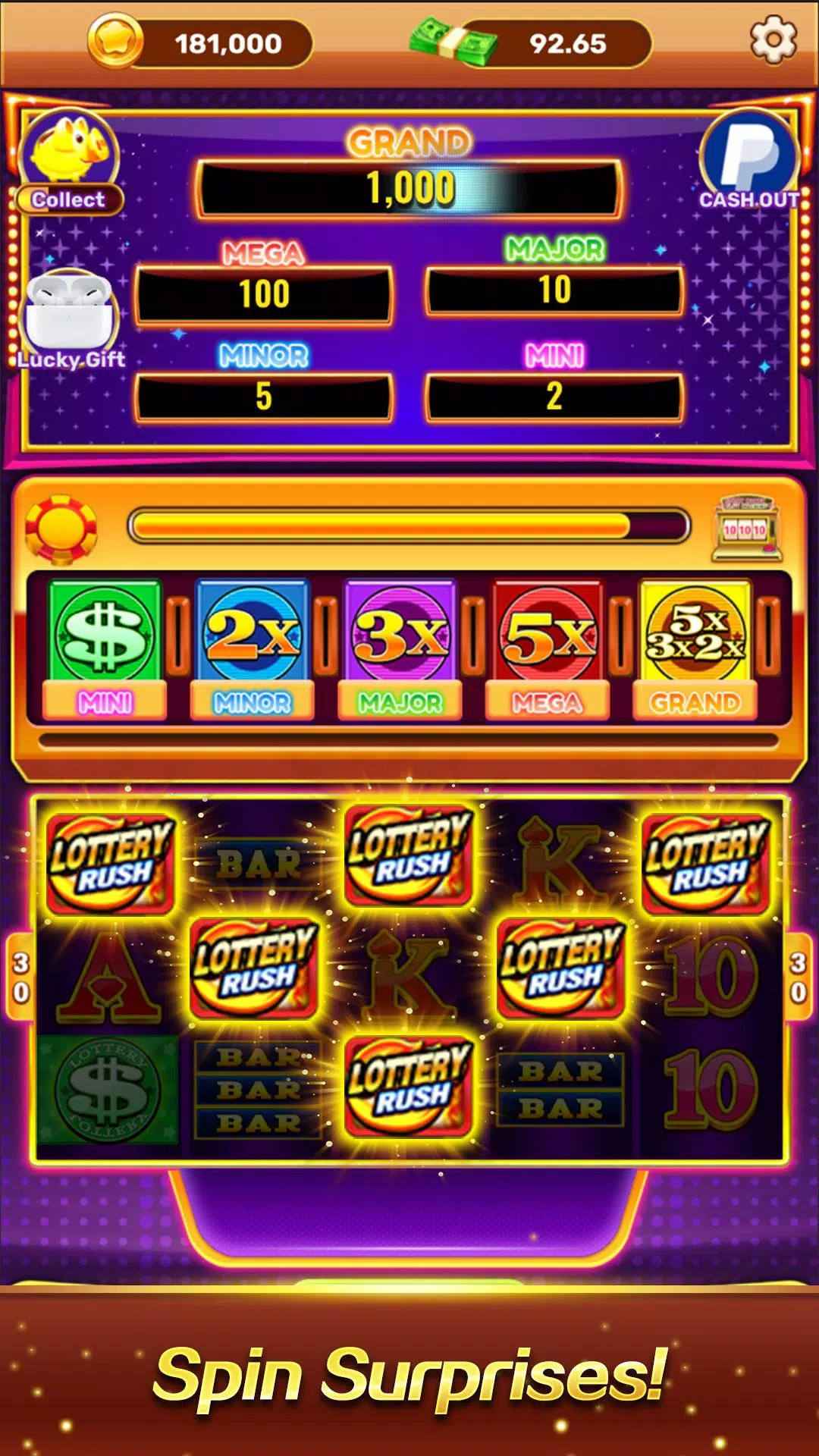 Mega Win Scratch screenshot