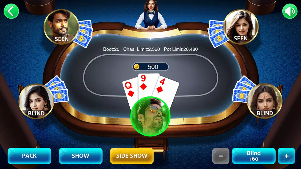 Teenpatti Training Simulator screenshot