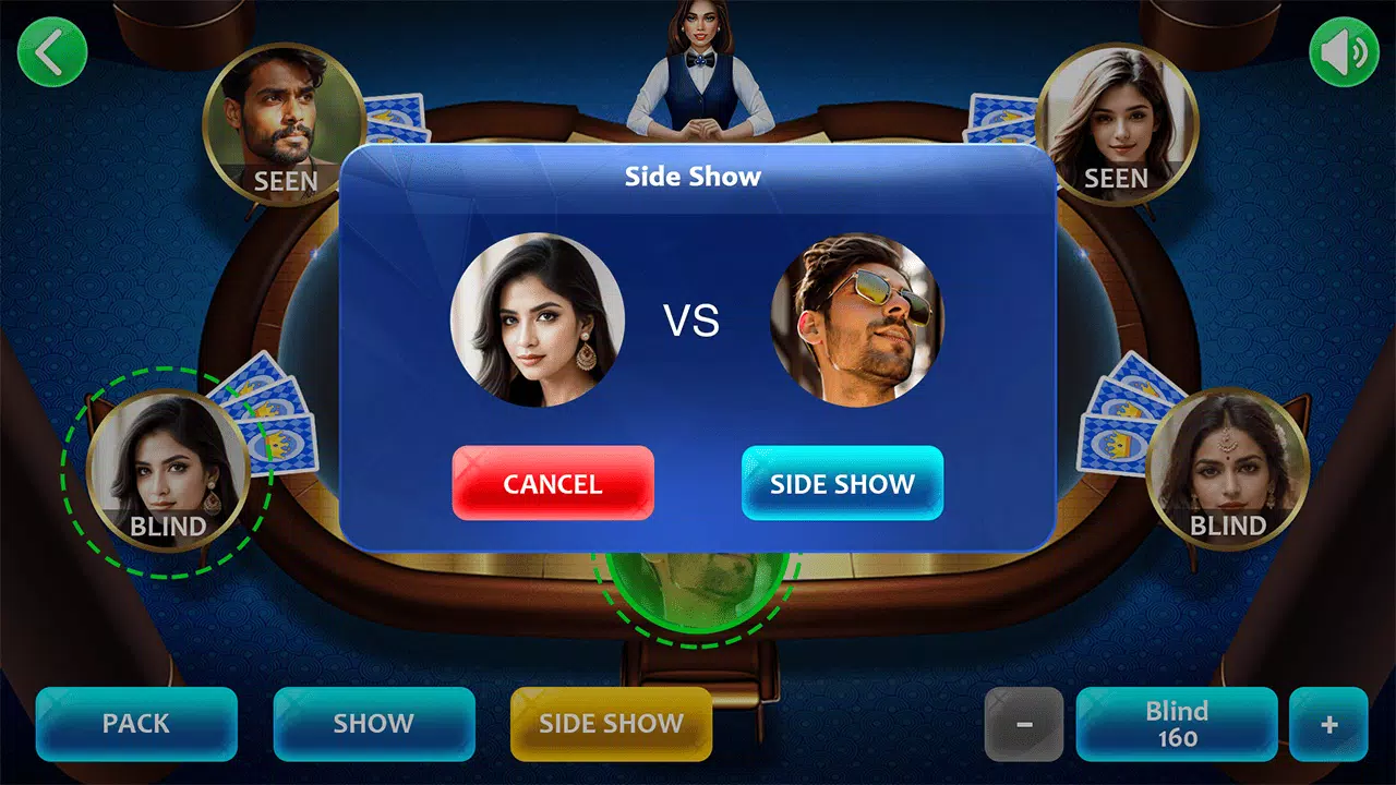 Teenpatti Training Simulator screenshot