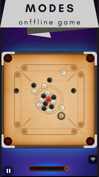 Carrom Board Offline Game APK screenshot
