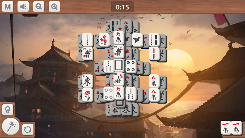 Mahjong Sakura - Oriental Mahjong Online screenshot