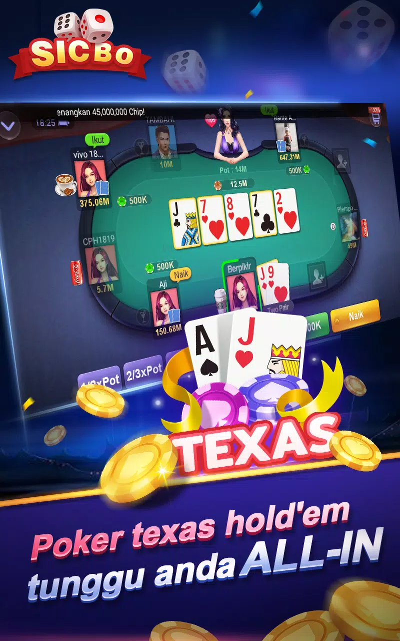 SicBo Casino Dice screenshot