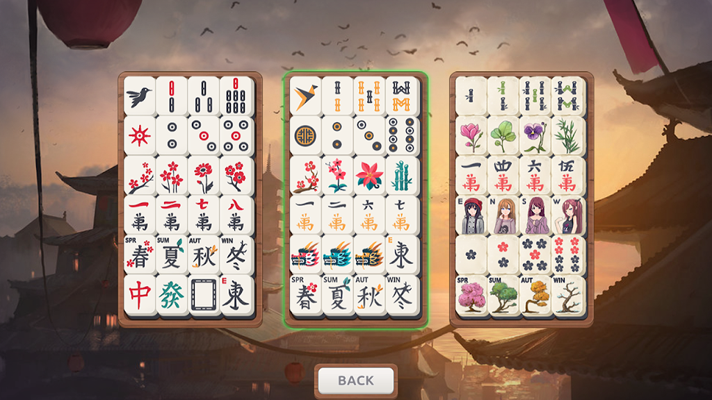 Mahjong Sakura - Oriental Mahjong Online screenshot
