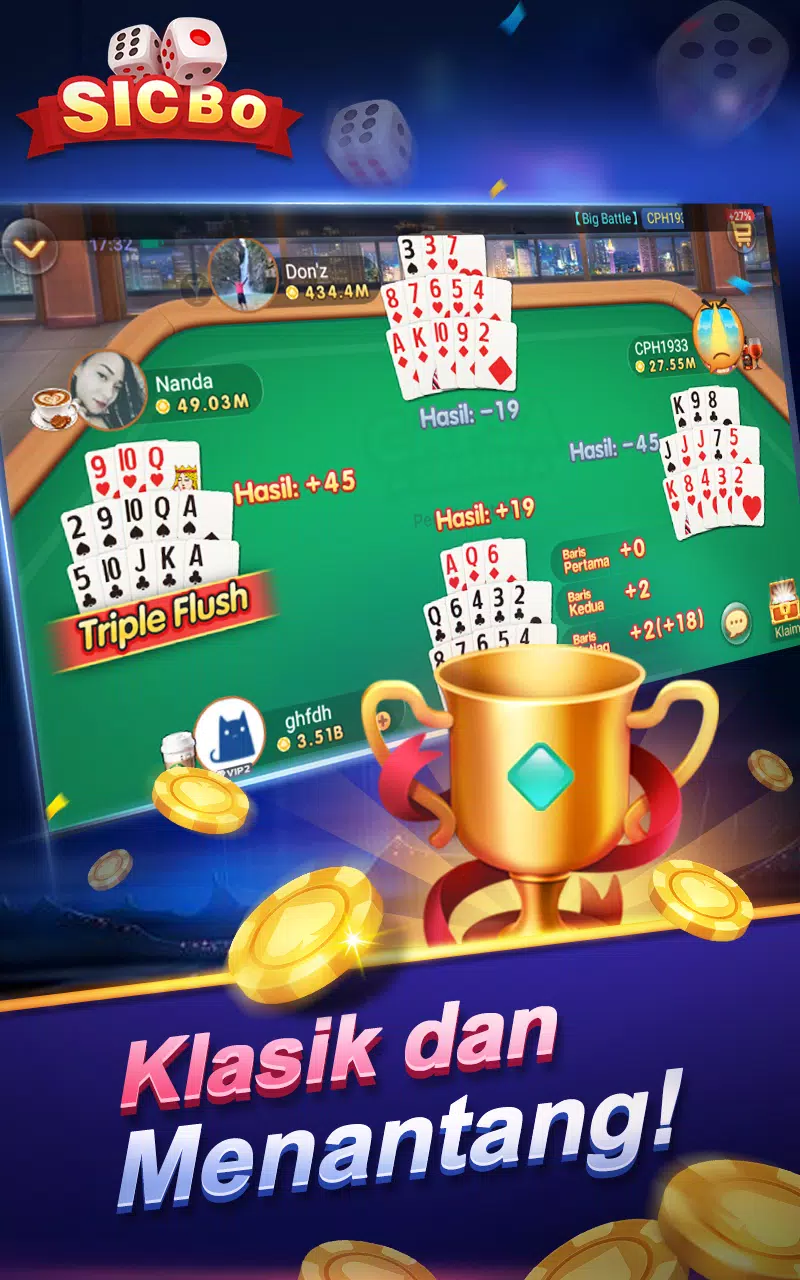 SicBo Casino Dice screenshot