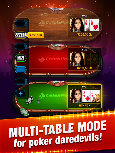 Celeb Poker - Texas Holdem screenshot