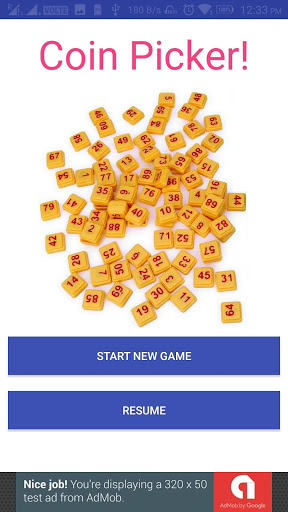Coin Picker/caller for Tambola Housie Bingo screenshot