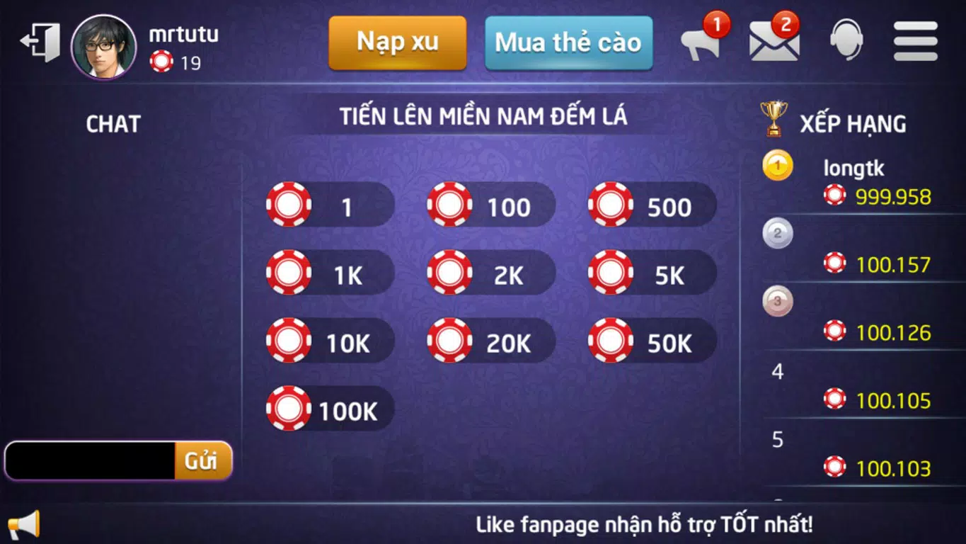 Vip88 - Danh Bai Doi Thuong Tinh APK screenshot