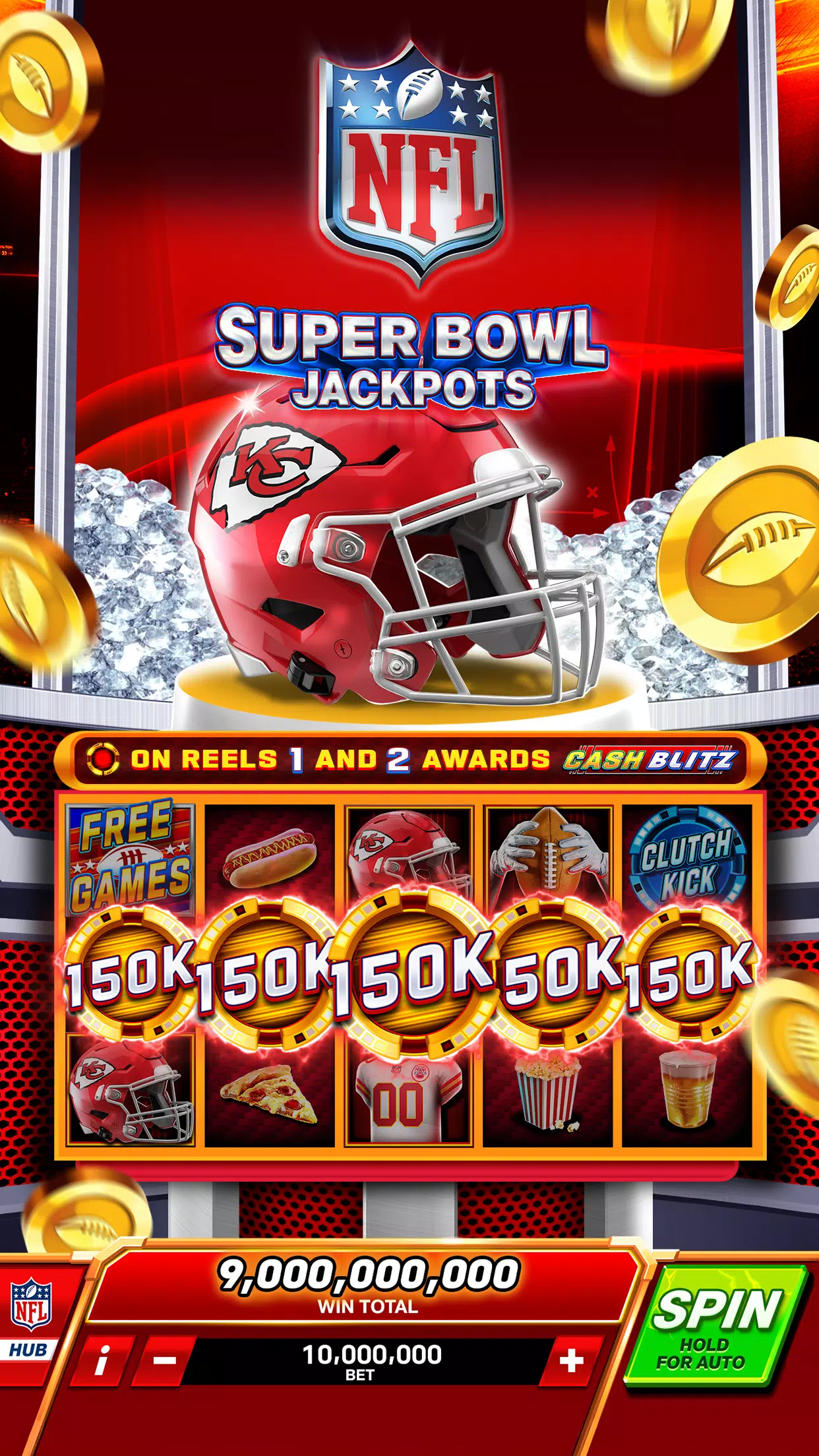 NFL Super Bowl Slots screenshot