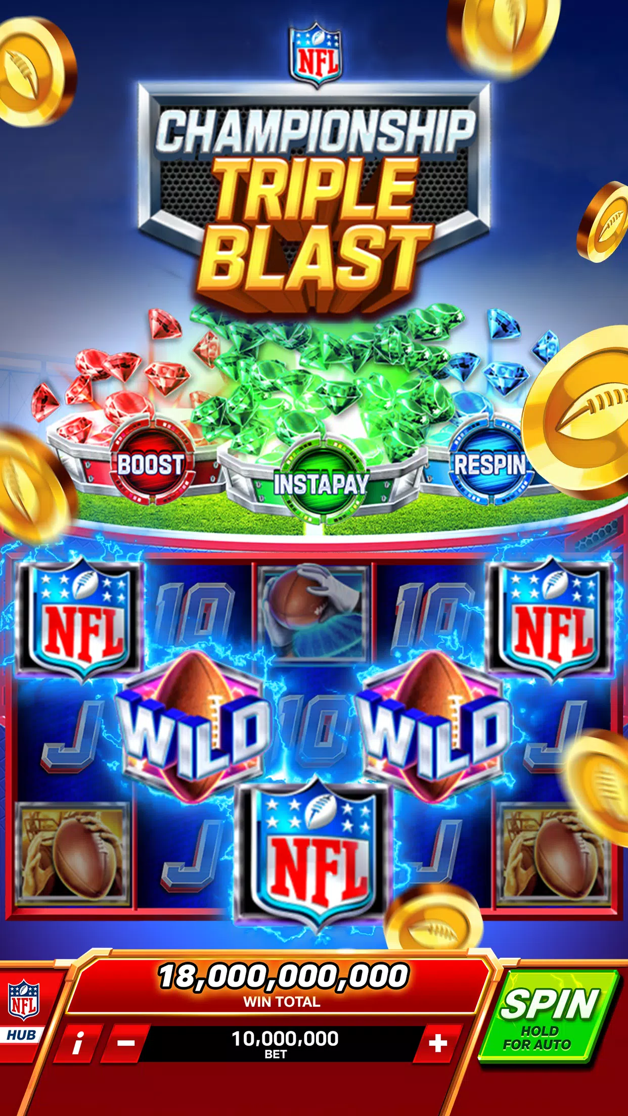 NFL Super Bowl Slots screenshot