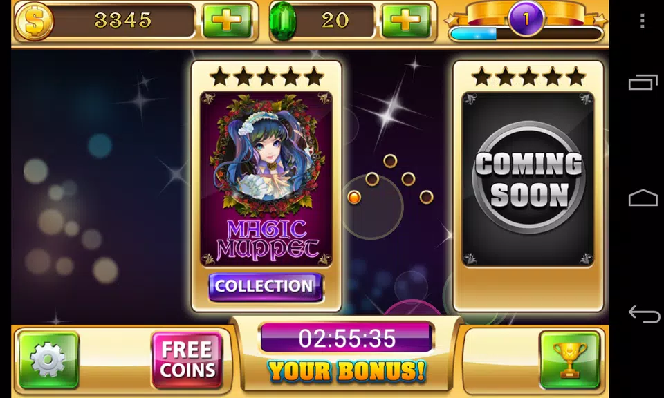 Slots - Magic Puppet Free Online Slot Machines screenshot