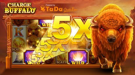 Charge Buffalo Slot-TaDa Games screenshot