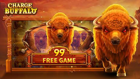 Charge Buffalo Slot-TaDa Games screenshot