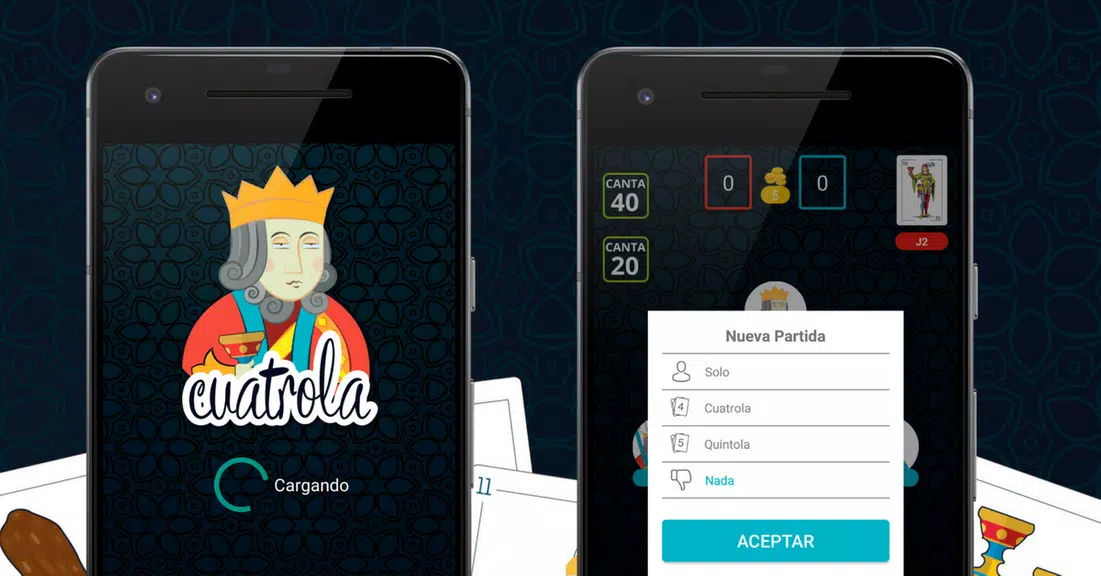 Cuatrola Spanish Solitaire - C screenshot