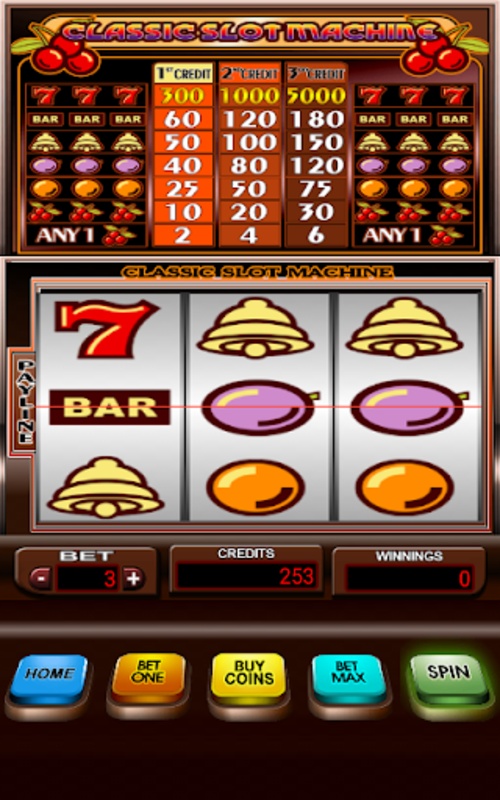 Classic Slot Machine screenshot