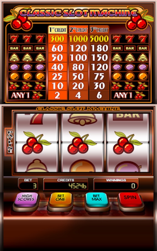 Classic Slot Machine screenshot