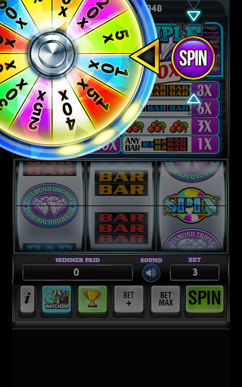 Diamond Deluxe Casino - Free Slot Machines screenshot