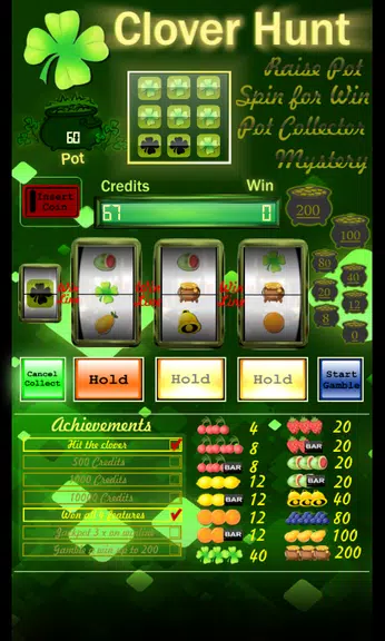 Slot Machine Clover Hunt Free screenshot