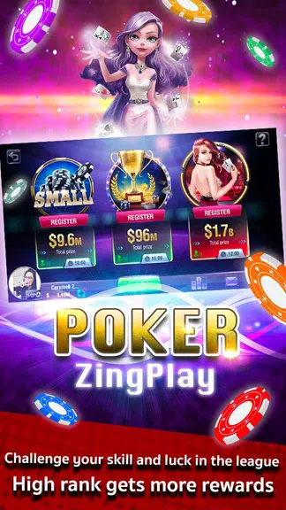 Poker ZingPlay Texas Hold'em screenshot