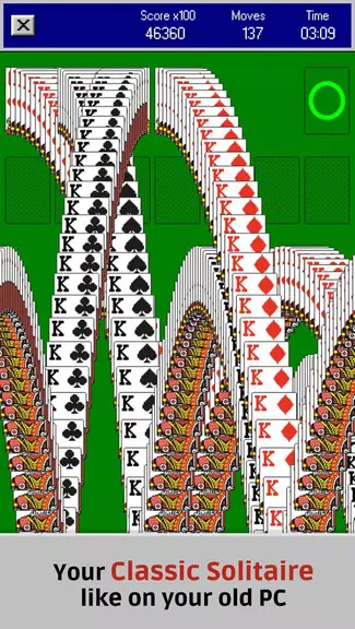 Solitaire Retro screenshot