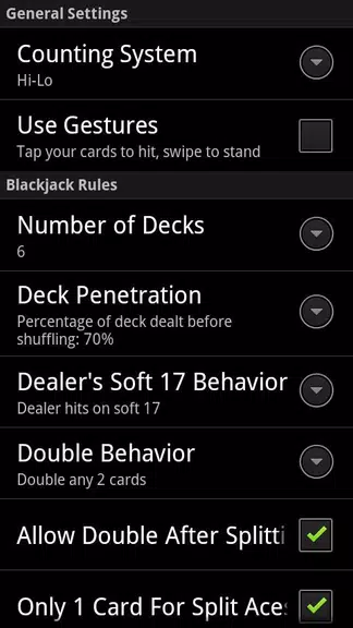 Advantage Blackjack screenshot