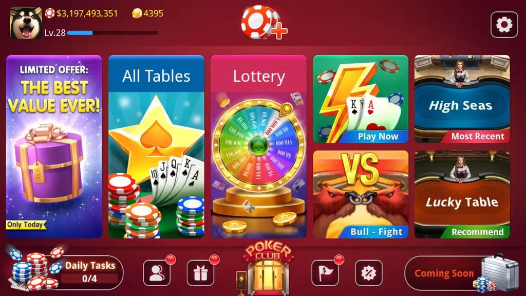 DH Texas Hold'em Poker screenshot