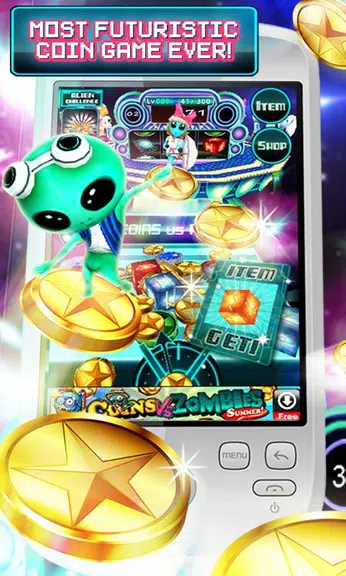 Coins Vs Aliens screenshot
