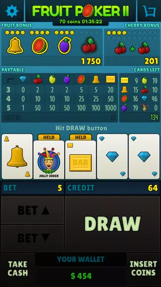 Fruit Poker II screenshot