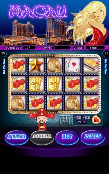 Macau Slot Machine HD screenshot