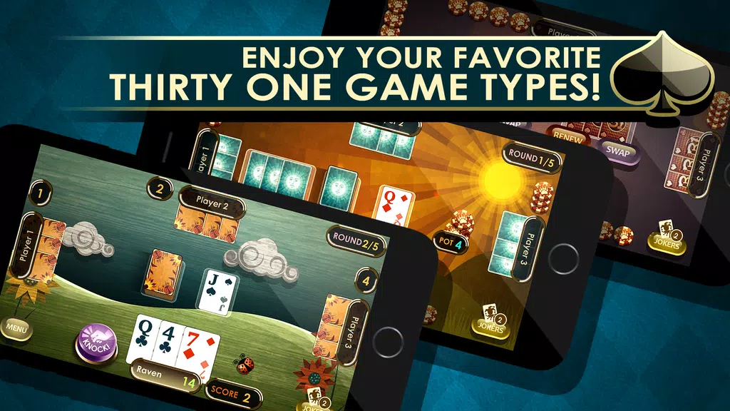 Thirty One Rummy screenshot